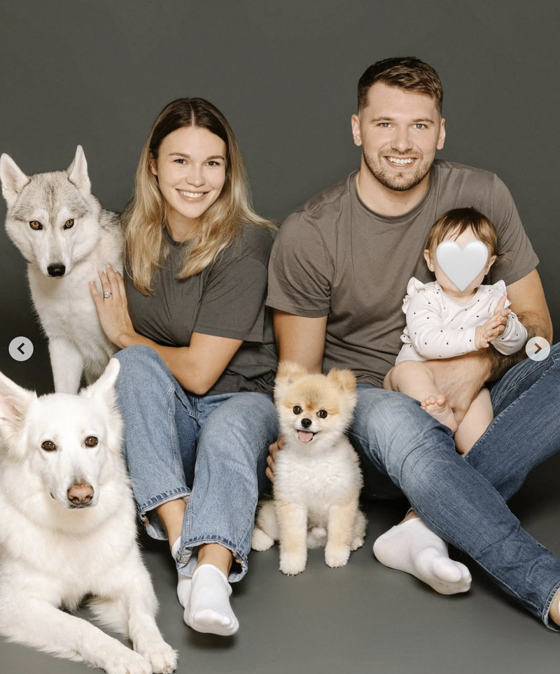 Gabriela Dončić praznovala svoj prvi rojstni dan: Poglej, kaj sta ji pripravila ponosna starša (FOTO) (foto: Instagram/Anamaria Goltes)