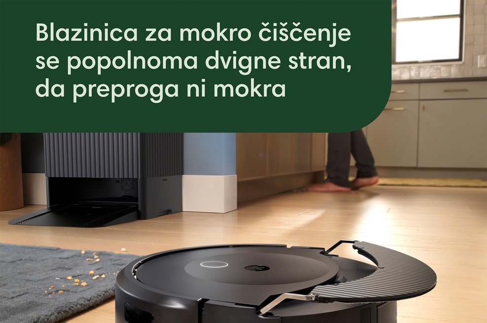 Pomemben prihranek energije po zaslugi robotov Roomba (foto: promocijska fotografija)