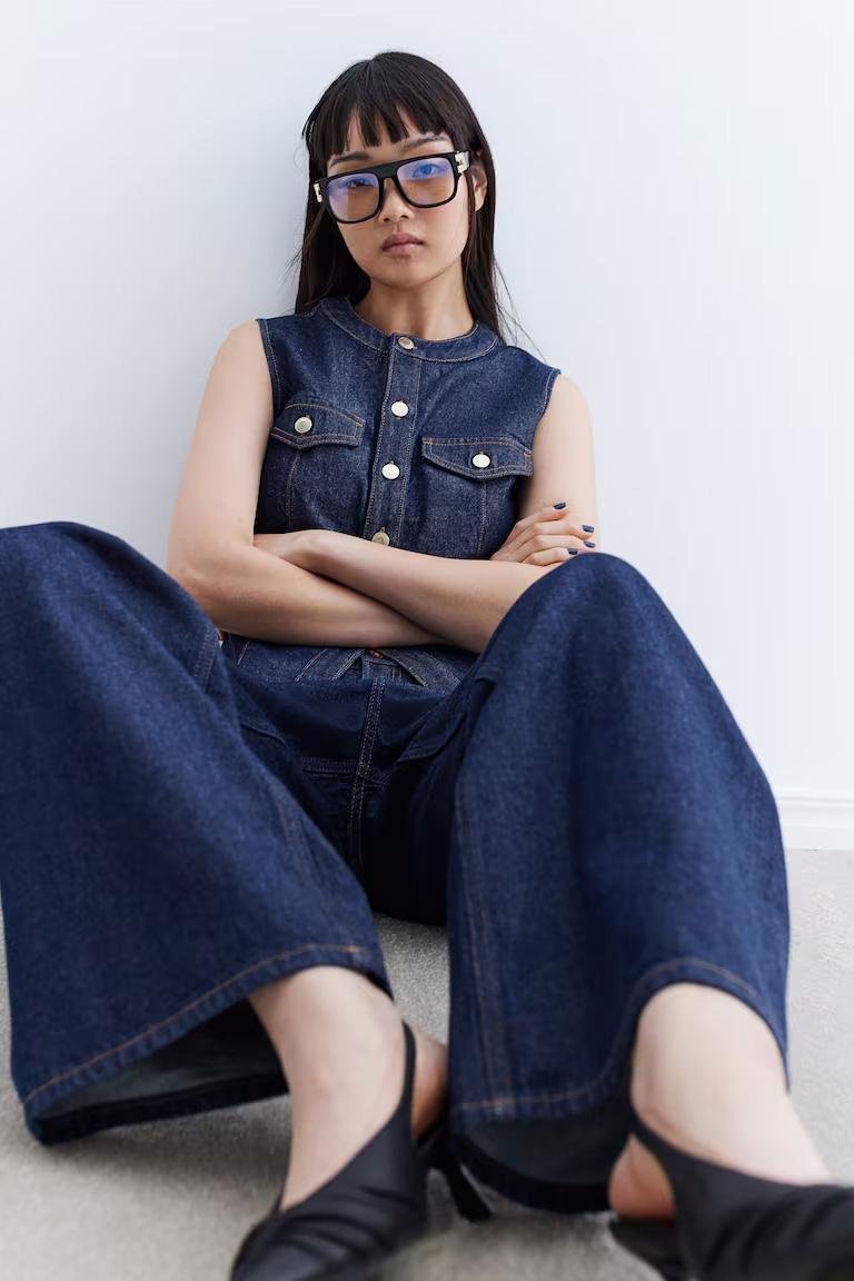 Denim komplet iz H&M razbija pravilo o nošenju 'denim on denim' (foto: H&M - spletna stran)