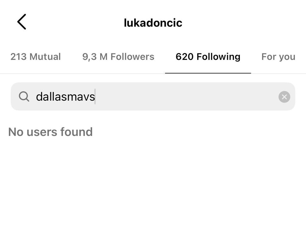 Odkrile smo, da Luka Dončić na Instagramu ne sledi več uradnemu profilu Dallas Mavericks. Je to njegov prvi odziv na …