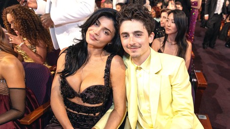 O, moj bog! Si videla, kako prikupna sta bila Timothée Chalamet in Kylie Jenner na podelitvi oskarjev? (FOTO)