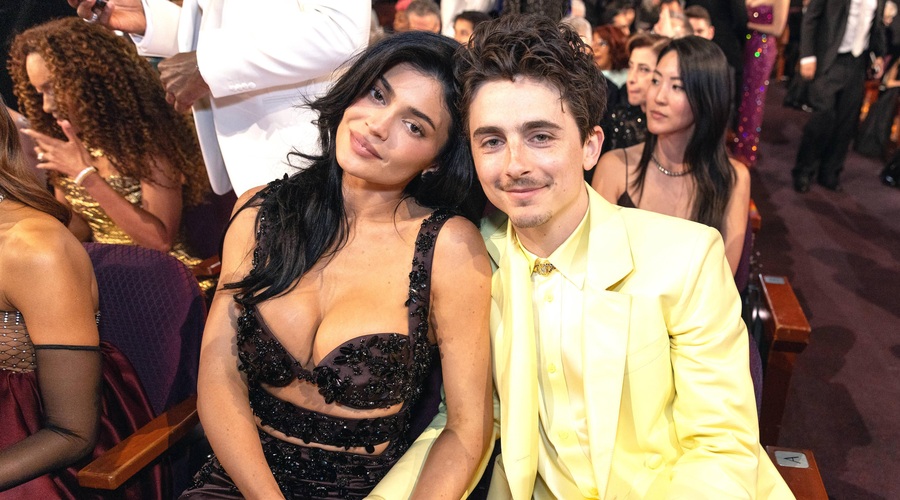 O, moj bog! Si videla, kako prikupna sta bila Timothée Chalamet in Kylie Jenner na podelitvi oskarjev? (FOTO) (foto: Profimedia)