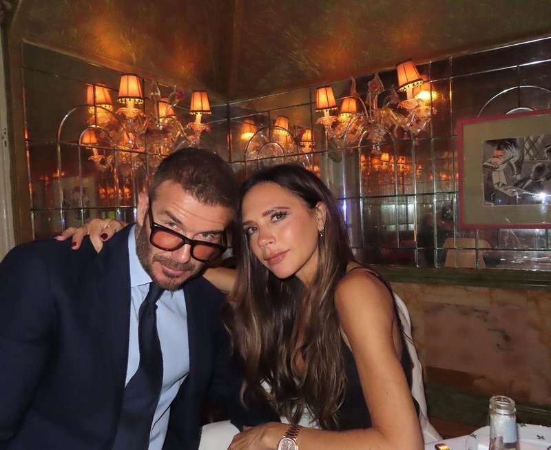 David in Victoria Beckham, neustavljiv par