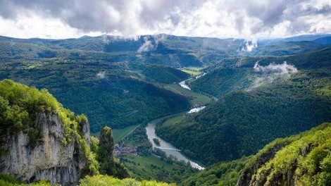 Kocevski gozd Kozice razgledna tocka