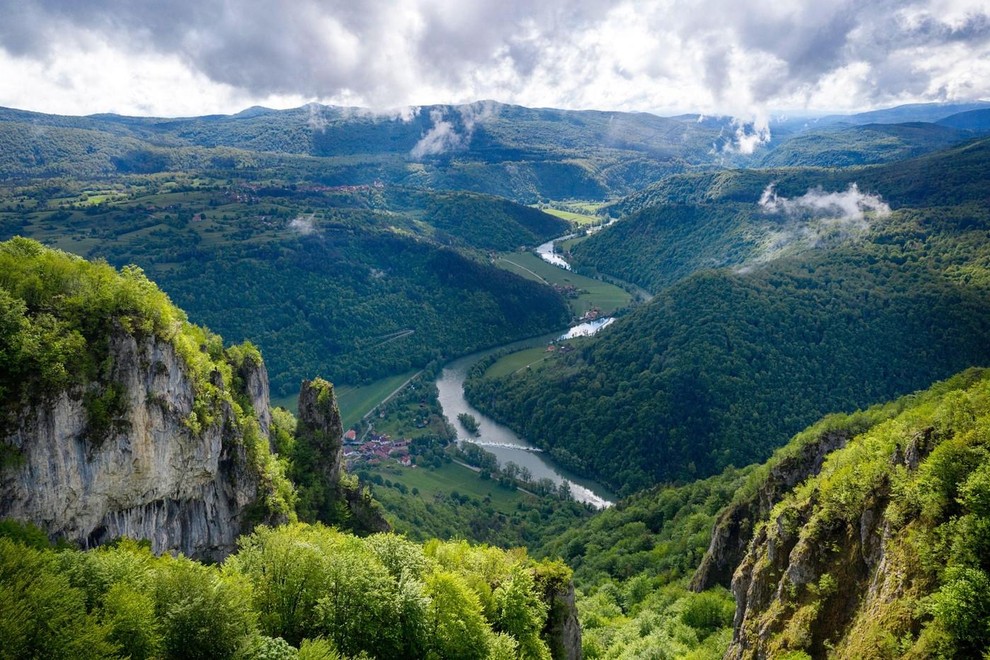 Kocevski gozd Kozice razgledna tocka
