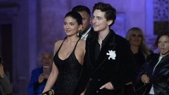 Kylie Jenner in Timothée Chalamet