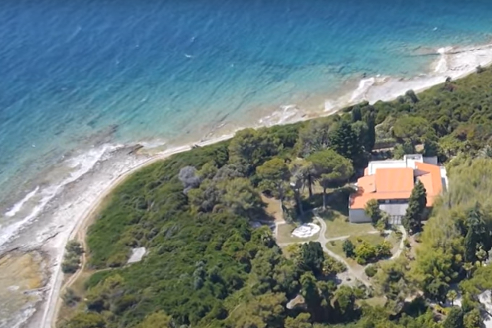 Otok Vanga Hrvaška Brioni Jadran Jadransko morje Tito