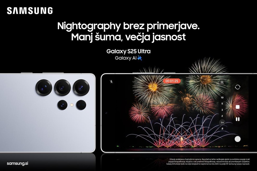 Že poznaš KAMERO, ki osvetli tvojo noč in jo posuje z zvezdami? Preveri ta VIDEO in jo spoznaj! (foto: Samsung)
