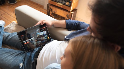 <p>WROCLAW, POLAND - AUG 18, 2018Netflix is a global provider of streaming movies and TV series.</p>