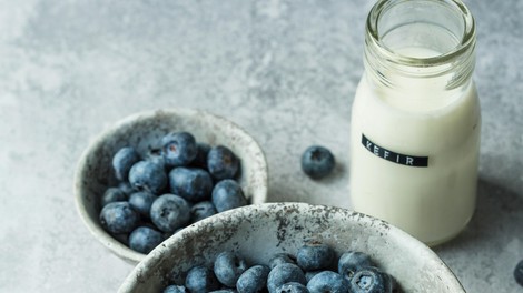 kefir zajtrk