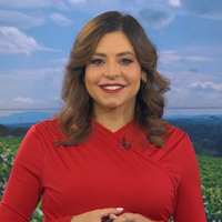 Voditeljica vremena na POP TV Špela Jereb se je včeraj zvečer poslovila od gledalcev
