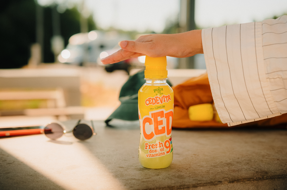 Cedevita v steklenički je to poletje TISTO NEKAJ CE! (foto: promocijska fotografija)