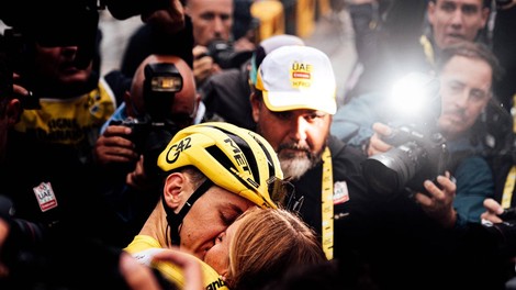 Tadej Pogačar Tour de France Francija zmaga kolesarstvo zaslužek