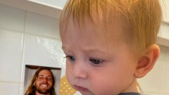 Charlotte Eiler sin Elijah oče Sam