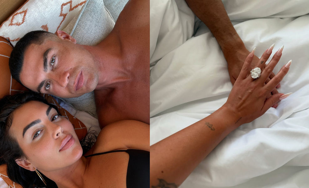 Ronaldova Georgina nosi zaročni prstan, ki stane celo premoženje - na koliko so strokovnjaki ocenili vrednost? (foto: Instagram/Georgina Rodriguez)