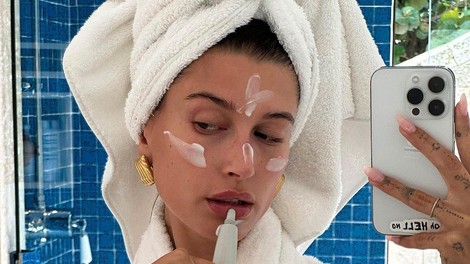 Hailey Bieber v kopalnici
