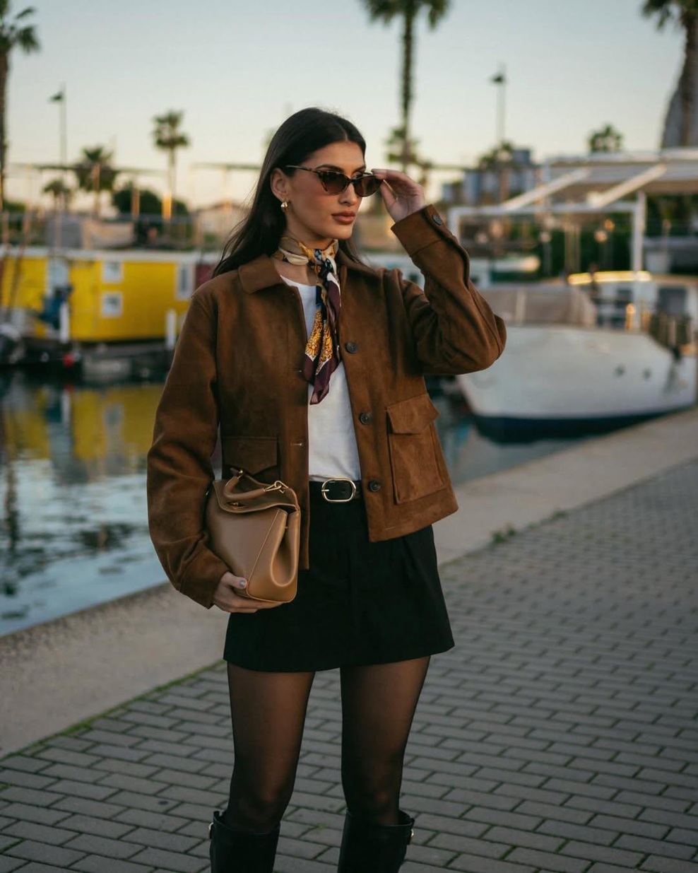 Viralna jakna iz trgovine Zara, ki je popolna za letošnjo jesen in na voljo v dveh popularnih barvah (foto: Instagram/@silviapuertast)