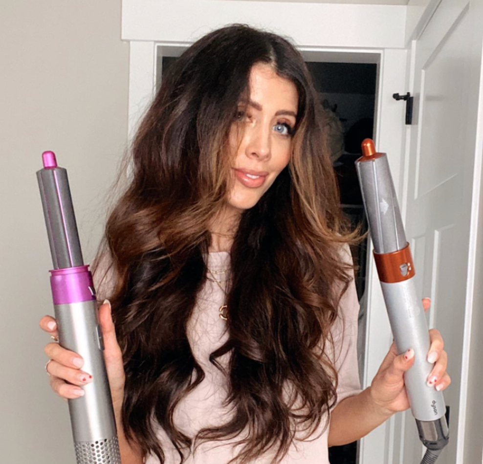 Si želite Dyson Airwrap, pa vam je malce predrag? To so najboljše alternative, ki se jih splača preveriti (foto: Instagram/@latishaspringer)