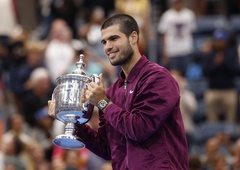Koliko je z zmago na US Open zaslužil komaj 22-letni Carlos Alcaraz?