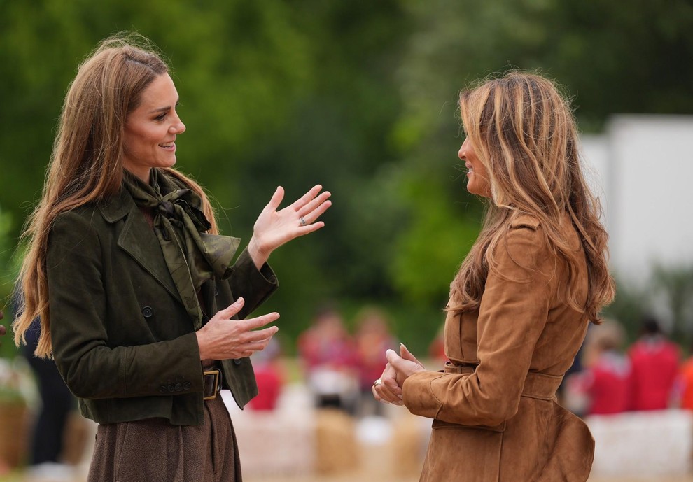 Na drugem dnevu državnega obiska predsednika Donalda Trumpa v Združenem kraljestvu je prva dama ZDA Melania Trump imela svoj lasten …