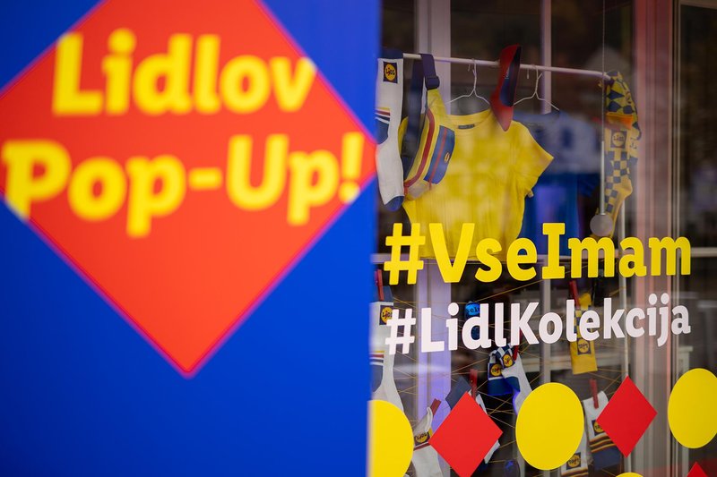 Lidl Slovenija na Pop-Up dogodku predstavil modno kolekcijo #VseImam