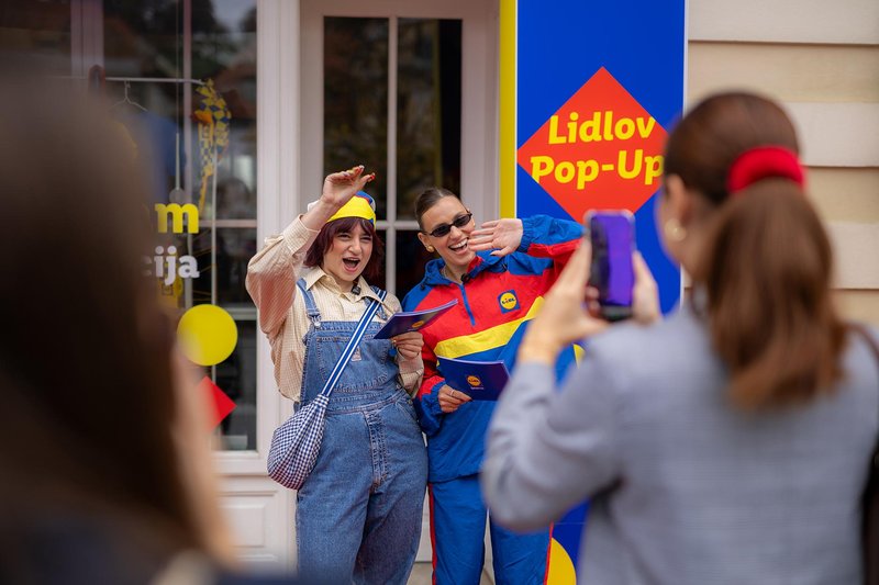 Lidl Slovenija na Pop-Up dogodku predstavil modno kolekcijo #VseImam
