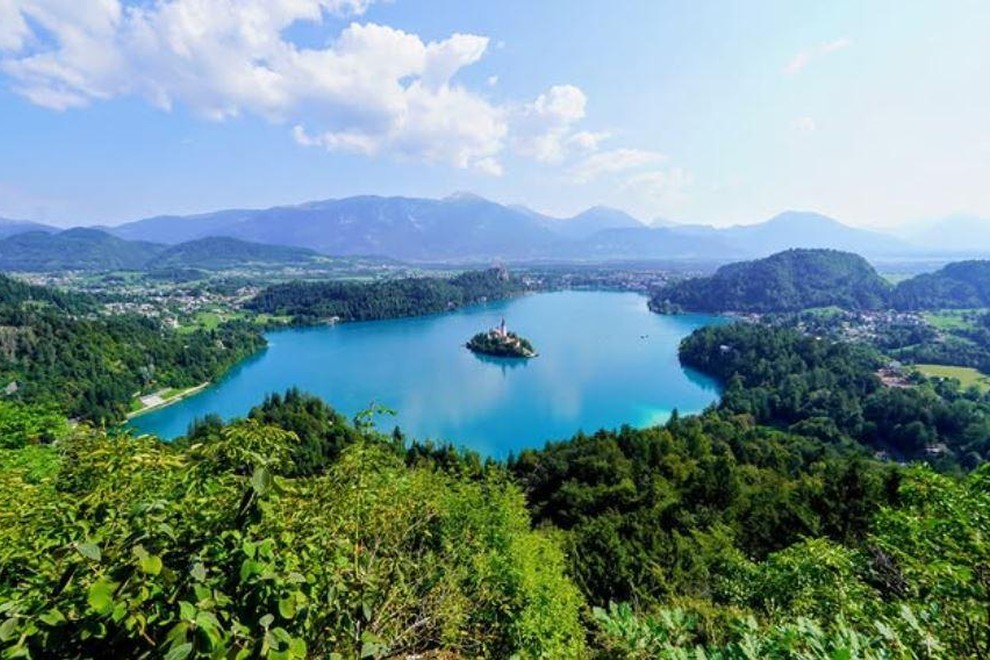 Bled Blejsko jezero razgled