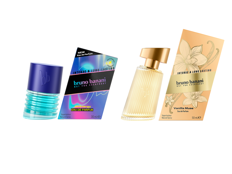 Dišave, ki jih boš oboževala to zimo: Bruno Banani Vanilla Muse  in Bruno Banani Energy