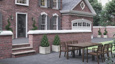 Ploščice v imitaciji kamna: prestižen videz brez visokih stroškov