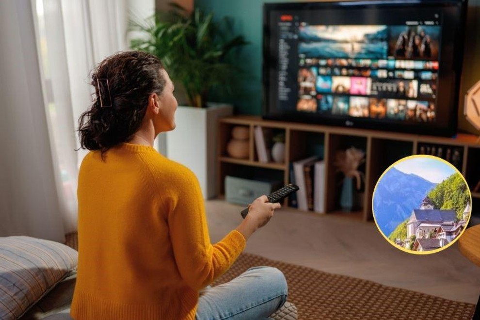 dnevna soba zenska televizija