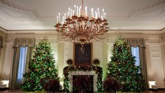 Melania božič 2025 bela hiša