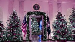 Melania božič 2025 bela hiša