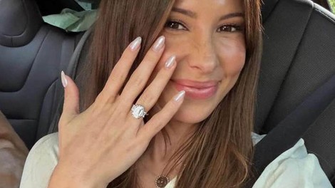 prstan zaroka ženska veselje