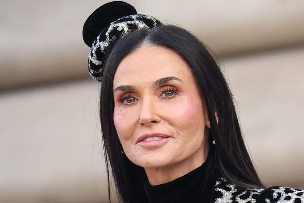 Demi Moore pariški teden mode Schiaparelli