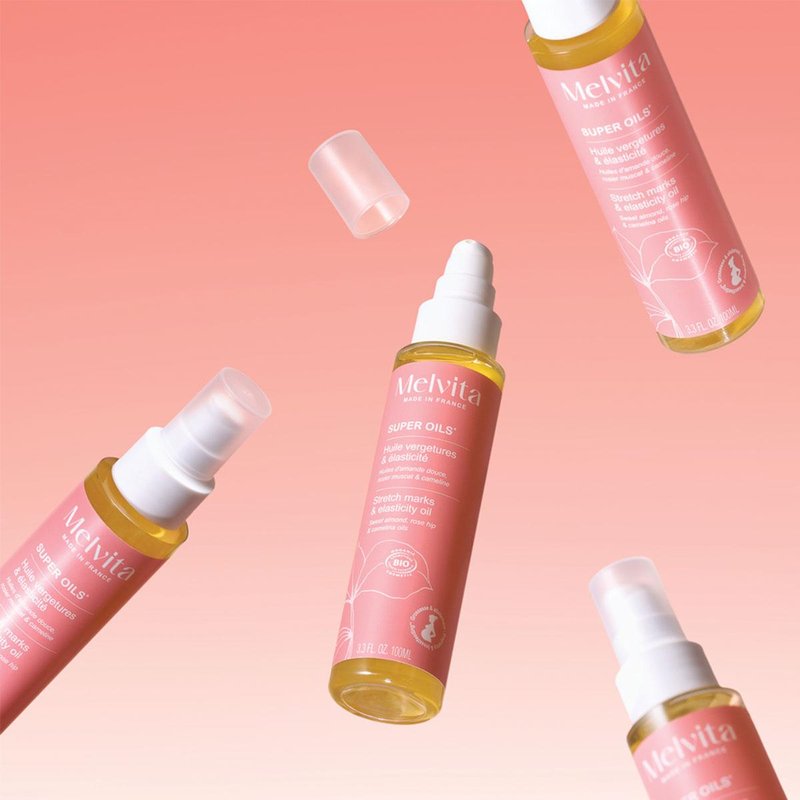 Melvita z novo linijo: super olja proti strijam in za elastičnost kože