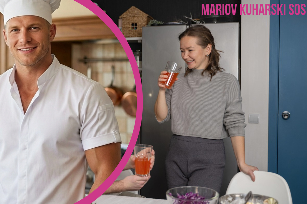 Trenutek resnice: ko se moški povabi k vam domov – vi pa nimate pojma, kaj skuhati (foto: Profimedia/AI/Cosmopolitan/fotomontaža)