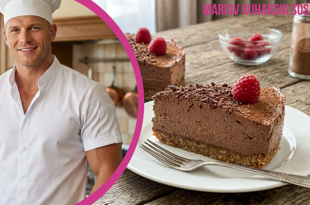 To je sladica, ki bo navdušila vaše sodelavce: pripravljena je v zadnjem trenutku in povsem brez peke (foto: AI/Cosmopolitan/fotomontaža)