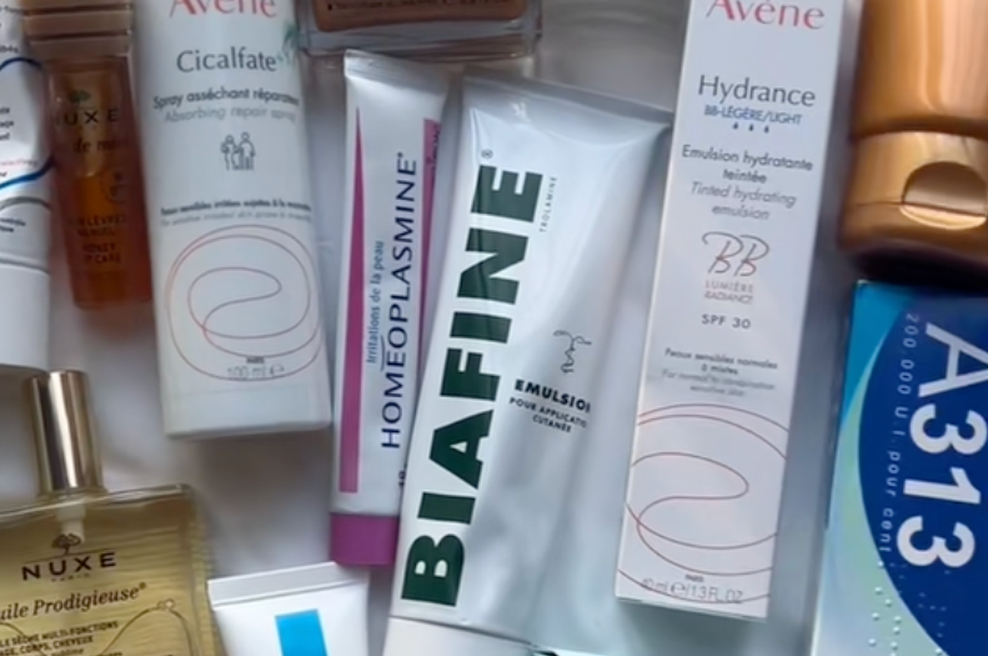 Francoske lekarne: presenetljiva lokacija, kamor poznavalke hodijo po najboljše kozmetične izdelke (in internet jih obožuje!) (foto: TikTok/selfcareessential/posnetek zaslona)