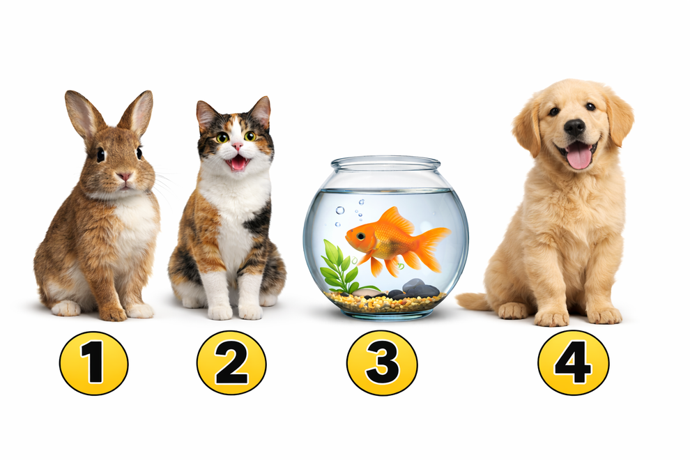 Poglejte štiri hišne ljubljenčke na sliki in izberite tistega, ki vam je najbolj pri srcu. Nato kliknite naprej, da izveste, …
