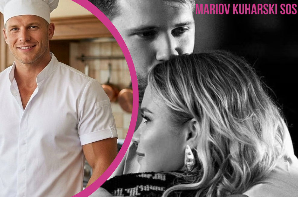 Chef Mario razkriva jed, ki pomaga preživeti razhod – tudi če si zdaj uradno Dončićeva bivša Anamaria Goltes (foto: Instagram/AI/Cosmopolitan/fotomontaža)