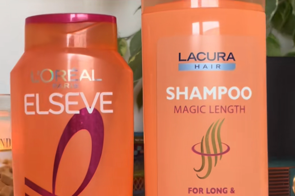 Hofer ponuja dvojnik priljubljenega šampona in podobnost je neverjetna (foto: TikTok/sarajakaj.kozmetologinja/posnetek zaslona)