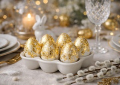 Trendovska evforija okoli zlatih pirhov, ki jih lahko naredimo sami: ta jajca so postala svetovni hit