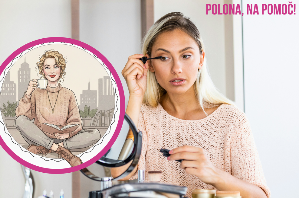 “Sem direktorica z maskaro iz dm-a. Bi me moralo biti sram?” (izpoved uspešne Slovenke) (foto: Unsplash/AI/Cosmopolitan/fotomontaža)