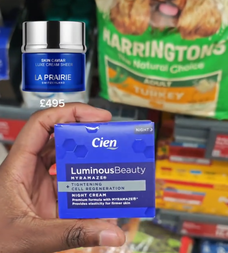 Je mogoče, da ima Lidl dvojnik kreme, ki stane 500 evrov?!