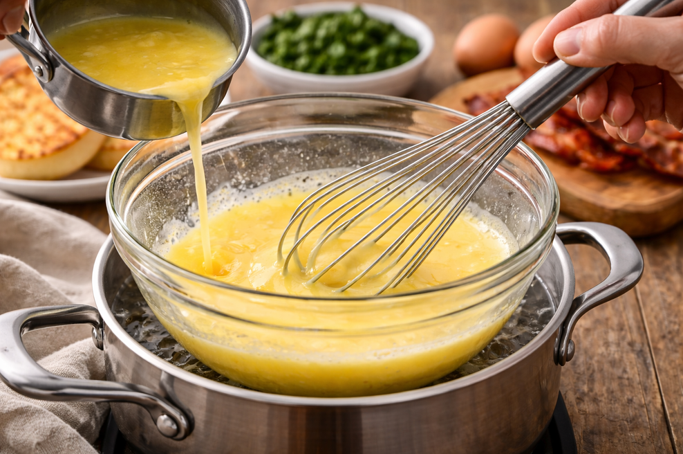 Ta trik popolnoma spremeni pripravo jajc (po receptu slavne kuharice) (foto: Chat GPT)