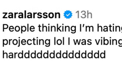 Komentar Zare Larsson.