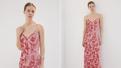 mango cvetlična obleka