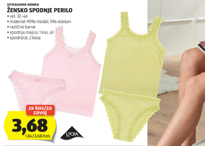 Kupke so obsedene s tem spodnjim perilom, ki v Hoferju stane manj kot 4 evre (za manj kot 10 evrov pa si sestavite prikupen komplet!)