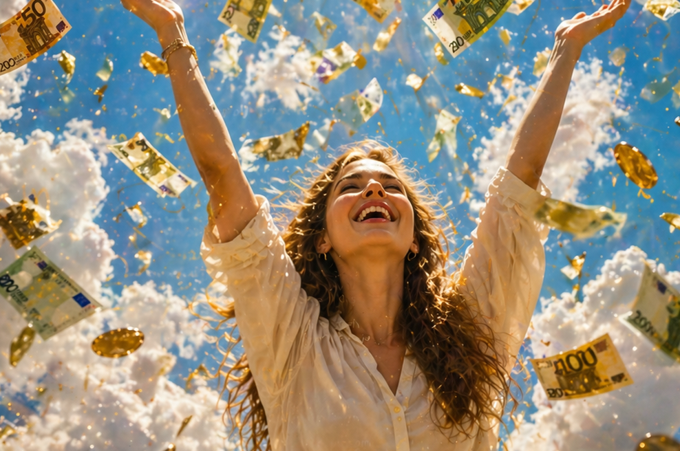 Denar se jim bo usul z neba: ti trije astro znaki bodo od 7. maja končno zadihali in odmislili dolgove (foto: AI)