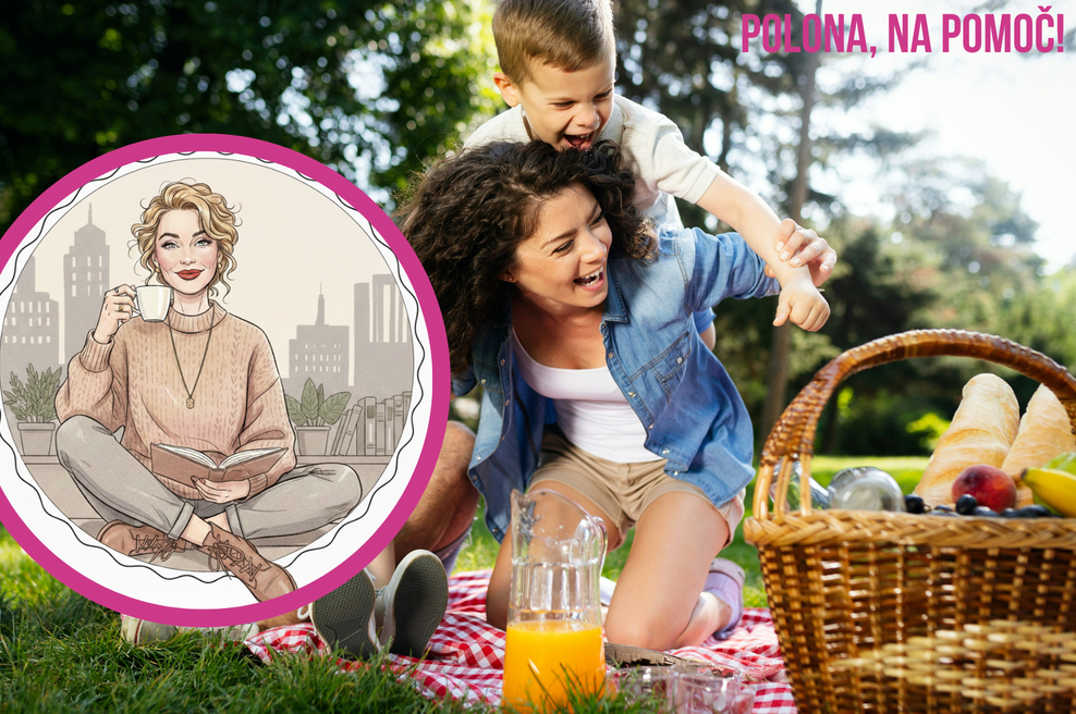 "Povabili so nas na piknik – za moja dva malčka pa ni bilo niti grižljaja!" (ogorčenje slovenske mamice) (foto: Unsplash/AI/Cosmopolitan/fotomontaža)